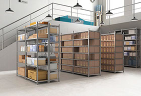 étagère métallique rayonnage et archivage