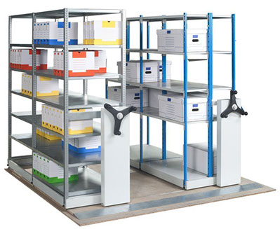 armoire de rayonnage amovible