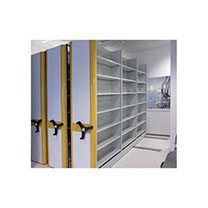 armoire sur rails encastrable pour rangement et archivage